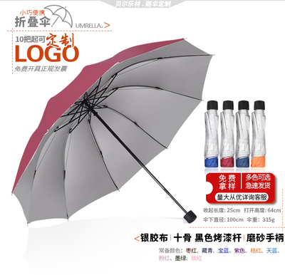 Folding umbrella