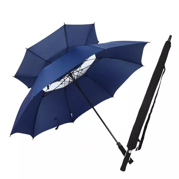 double layer golf umbrella