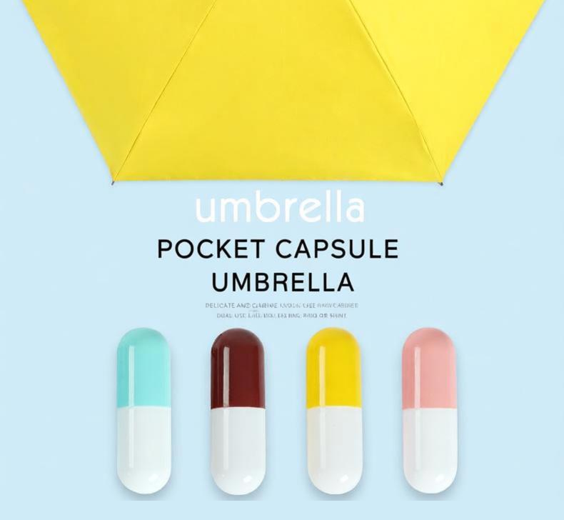 Capsule umbrella